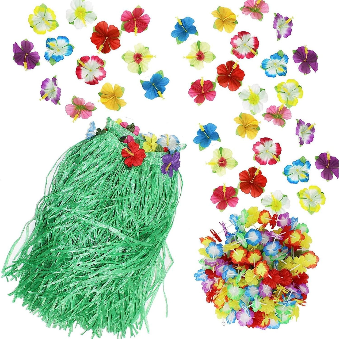 8pcTropical Party Set Summer Luau C/P 12