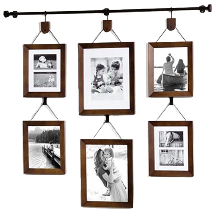 FRAME 8OP GALLERY ROD SET ESPRESSO C/P 3