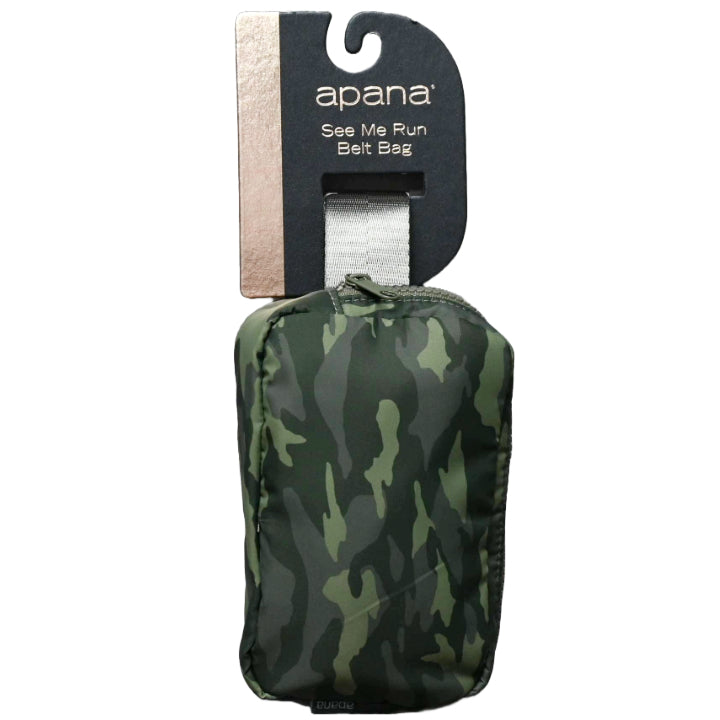 Fern Camo On The Run - Crinkle Mini Waist Pack C/P 36