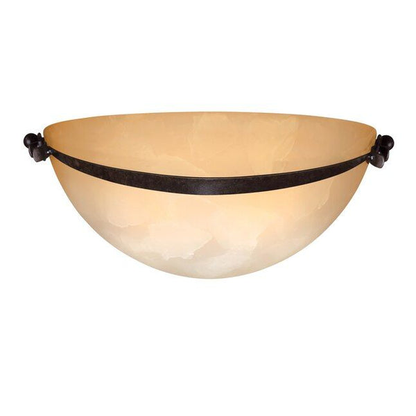 12.5" 2-LIGHT OIL RUBBED BRONZE WALL SCONCE C/P 1,COLORBOX