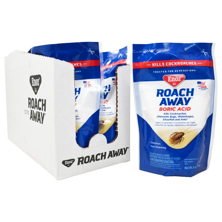 Roach Away Boric Acid C/P 12 Enoz