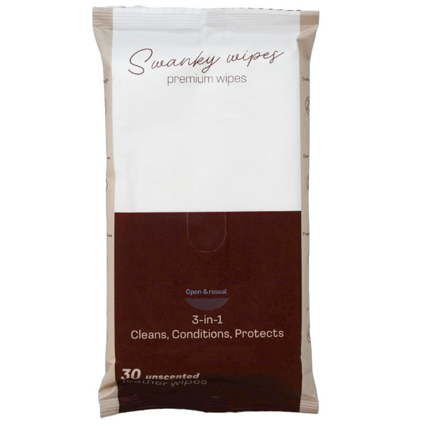 30ct Leather Wipes C/P 54 Exp.06-15-26
