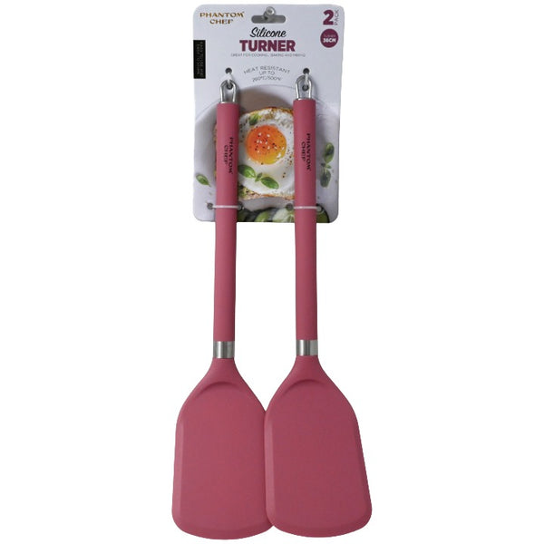 2pc Blush Spatula Set C/P 12 Phantom Chef