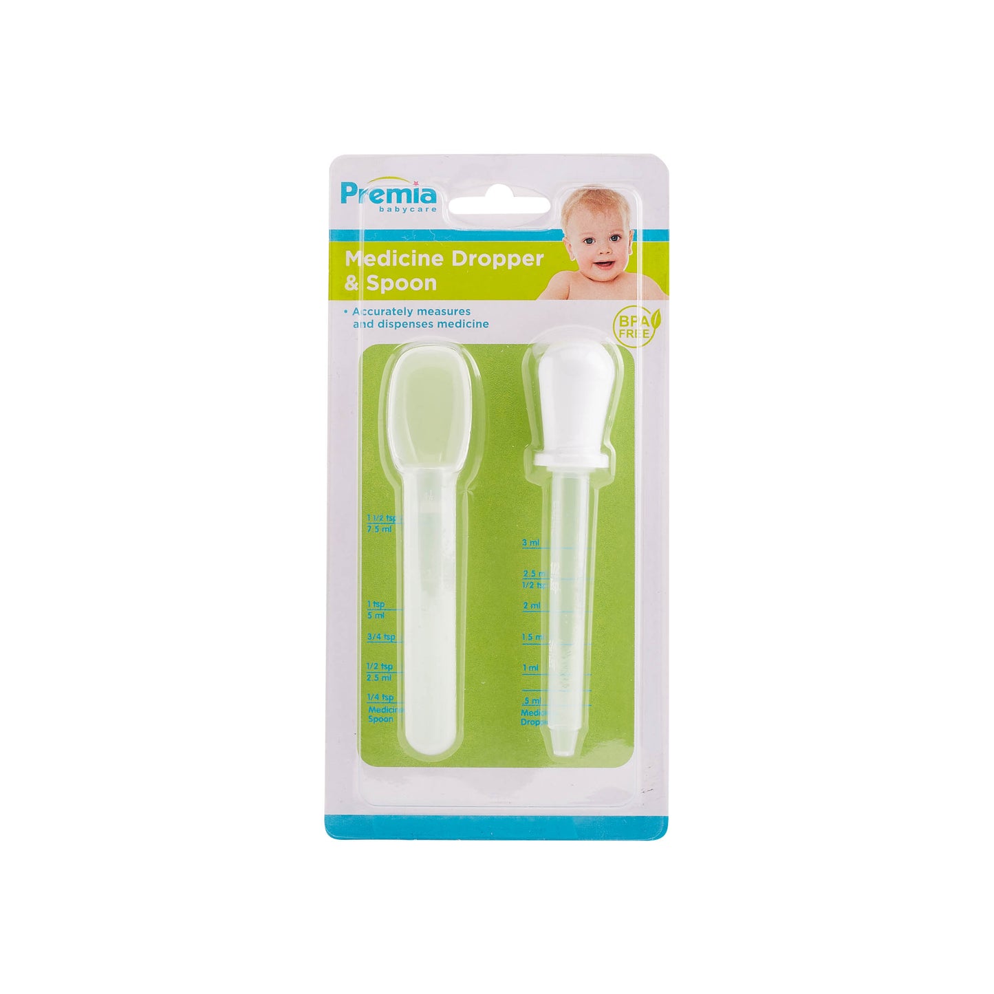 Premia Medicine Dropper & Spoon Set C/P 24