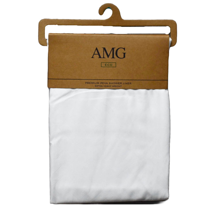 70x72" WHITE SHOWER CURTAIN C/P 36