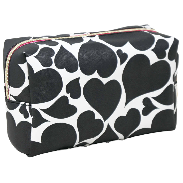 *OUTSIDE OF CA* LARGE RECTANGLE COSMETIC BAG FRENCH BULL C/P 40