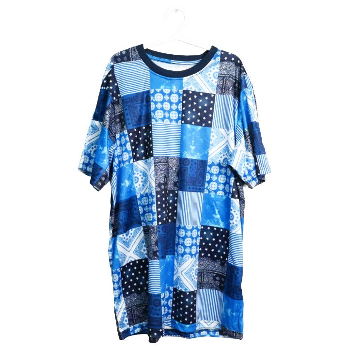 Ind Blu Bandana Tee C/P 60 Drill Clothing Co.