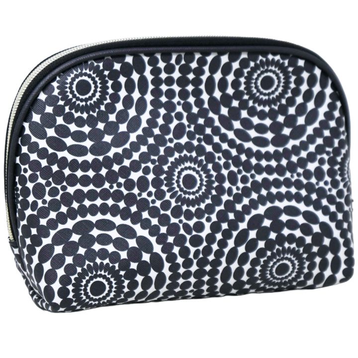*OUTSIDE OF CA* LRG DOME PRINTED COSMETIC BAG C/P 40