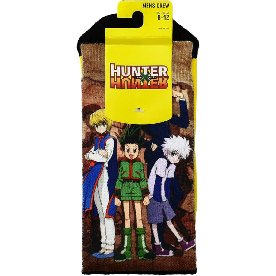 MEN HUNTER X HUNTER PANEL SUBLIMATED SOCKS C/P 100