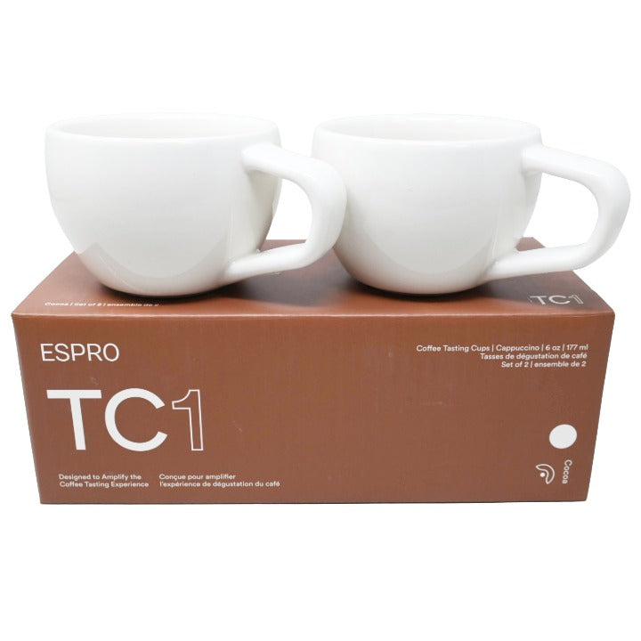 2pc 6oz Wht Co Cappucino Cup C/P 6 ESPRO