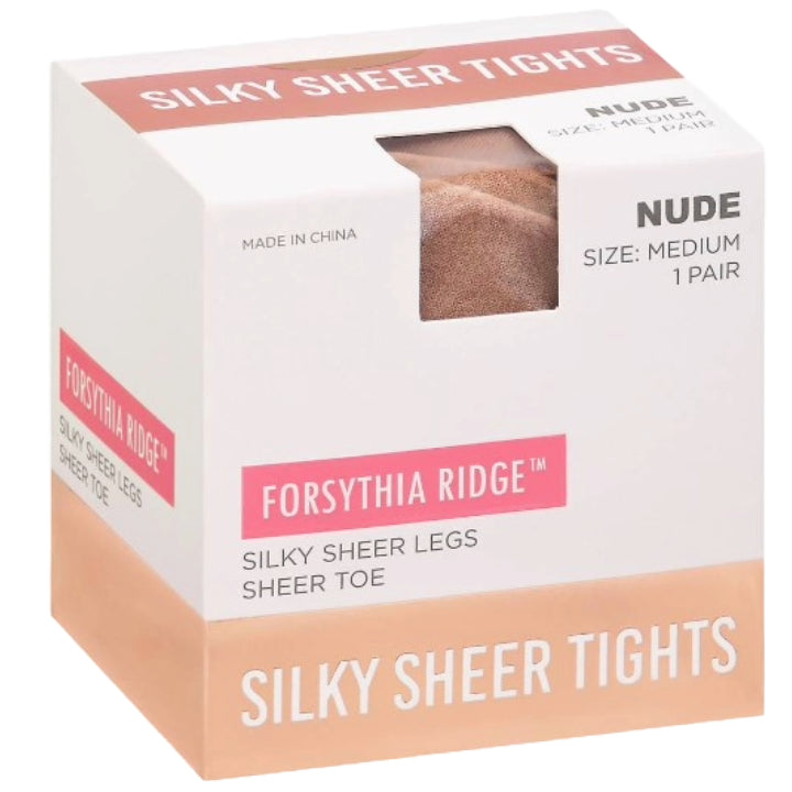 1pk MED. LADIES NUDE SHEER TIGHTS C/P 36