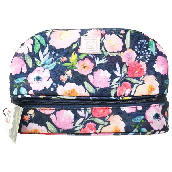 *OUTSIDE OF CA*NVY FLWR COSMETIC BAG C/P 30 AVALANCHE