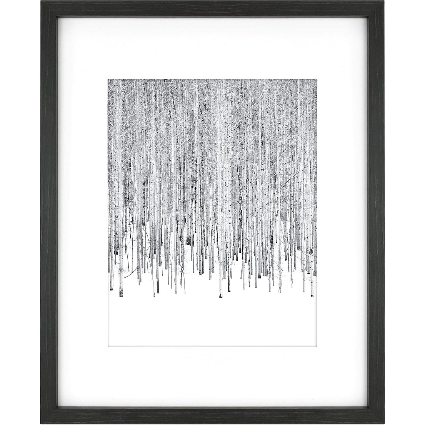 16X20" BLK MATTED WOOD FRAME C/P 1