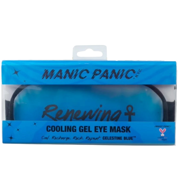 MANIC PANIC GEL MASKS W STRAP EUCALYPTUS SPEARMINT C/P 36