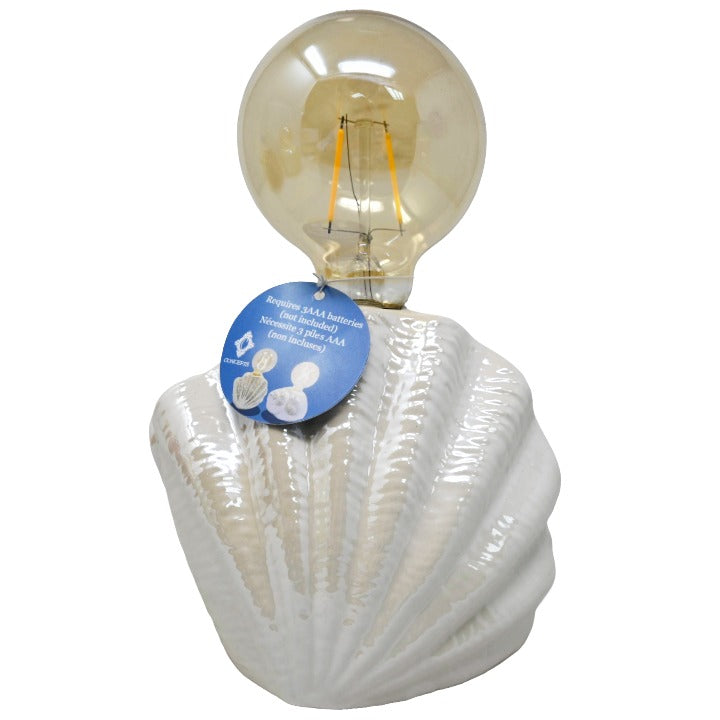 Clamshell LED Table Lamp Décor C/P 16