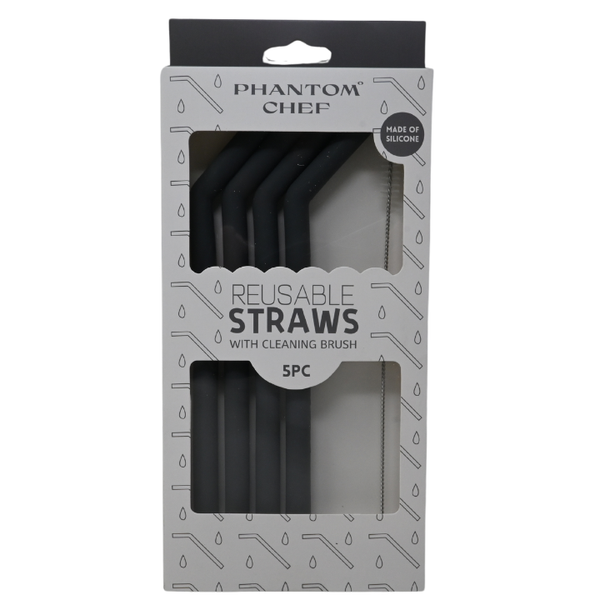 5pc Smk Straw Set C/P 24 Phantom Chef