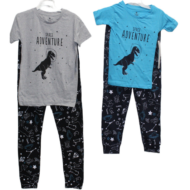 2pc "SPACE ADVENTURE" BOYS SLEEP SET (2 ASST PRINTS -SIZE: 2T,3T,4T) C/P 24