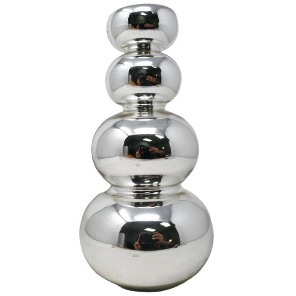*NO CA*Silver Bubble Tealight Candle Holder C/P 12 Richland