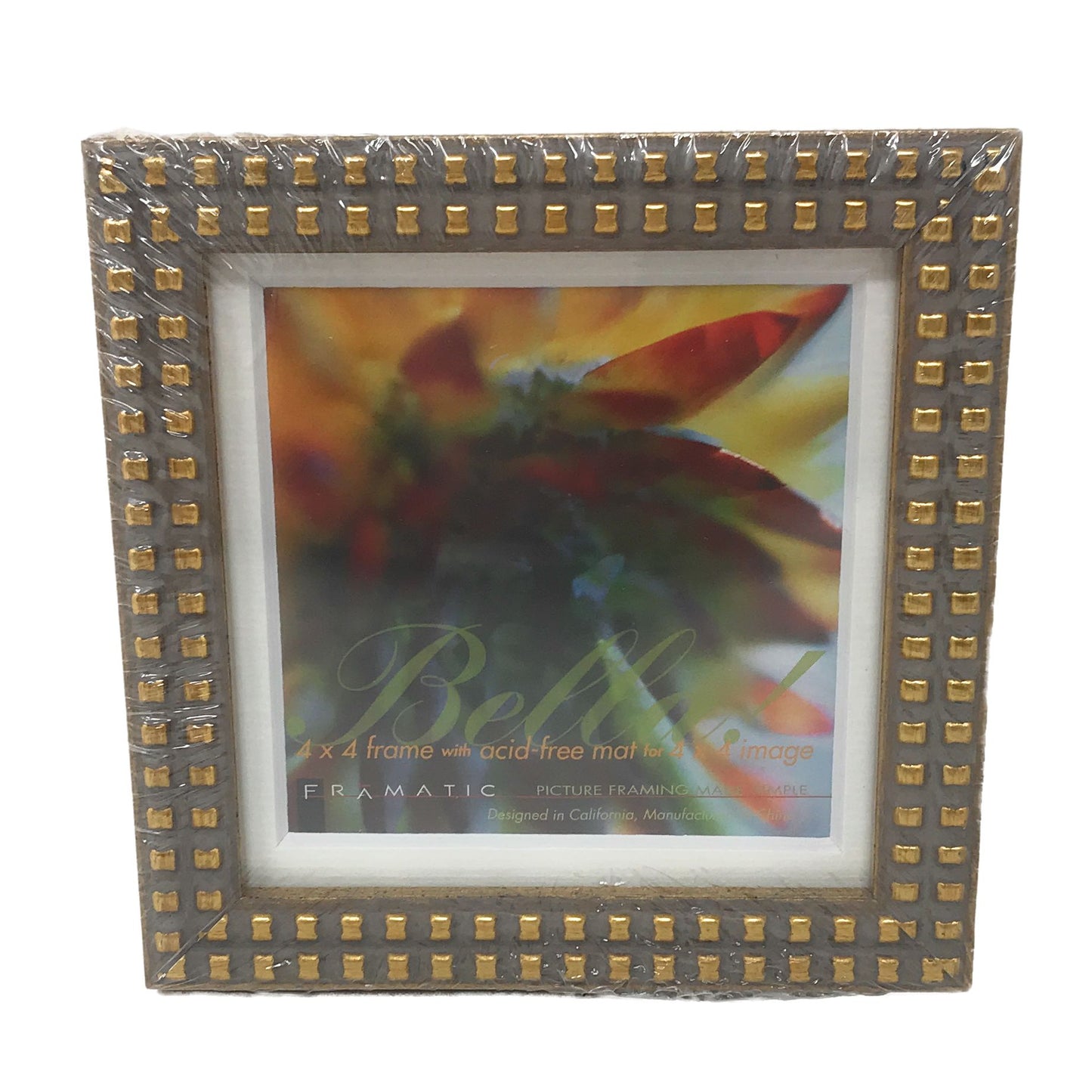 BELLA 4X4 ANTIQUE GOLD W 4X4 MAT C/P 3