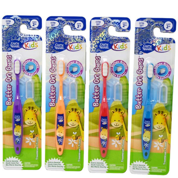 1pk Kids Butter on Gums Softex Toothbrush C/P 24