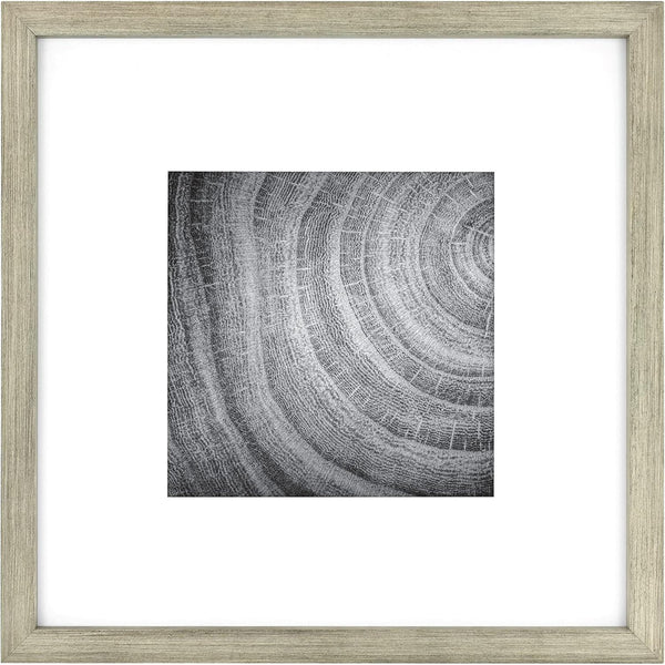 14X14" RUSTIC GRAY WOOD FRAME C/P 1