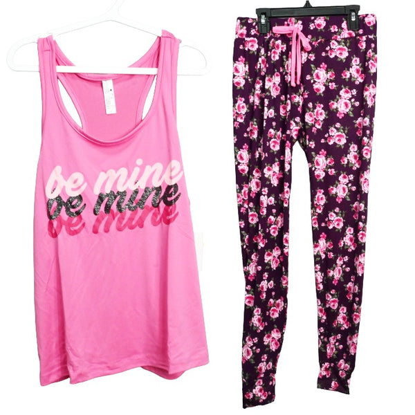2pc Sangria Tank Jogger Set C/P 36 French Affair
