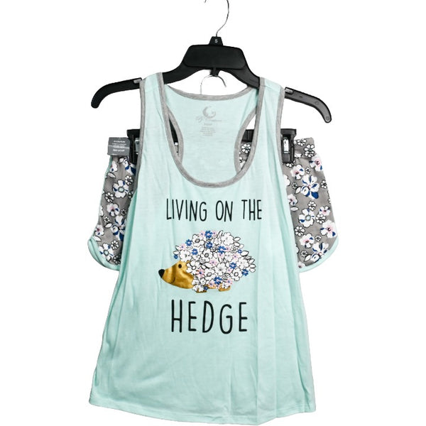 2pc Hedge Tank Short Set C/P 14 PJ Couture