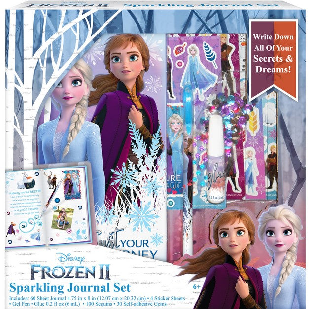 FROZEN 2 SPARKLING JOURNAL SET C/P 12