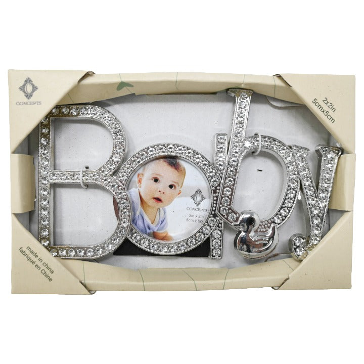 Slv Baby Shaped Frame C/P 24