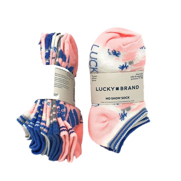 4-6 5PK LUCKY GIRLS BEST IS WEST SOCKS C/P 60