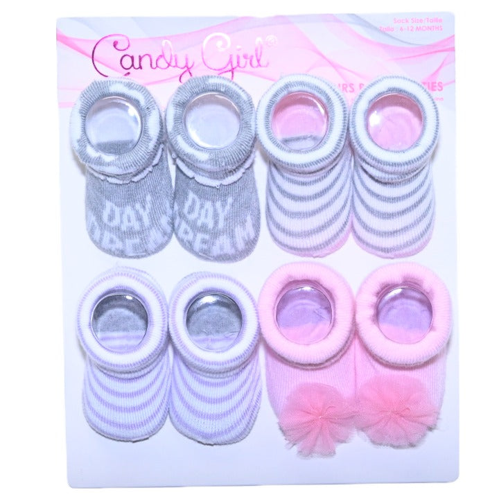 4pk CANDY GIRL DAY DREAM BOOTIE C/P 60