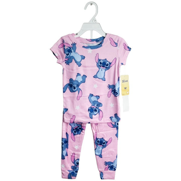 Stitch Stars Sz 4,6,8,10 2pc Pajama Set Sleepwear C/P 6 Disney Lilo & Stitch