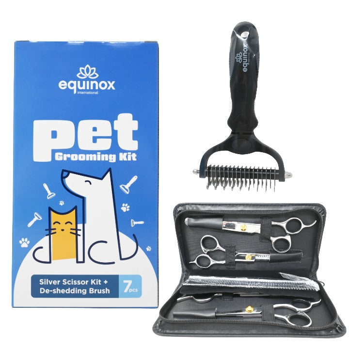 7pc Pet Grooming Kit C/P 17 Equinox International