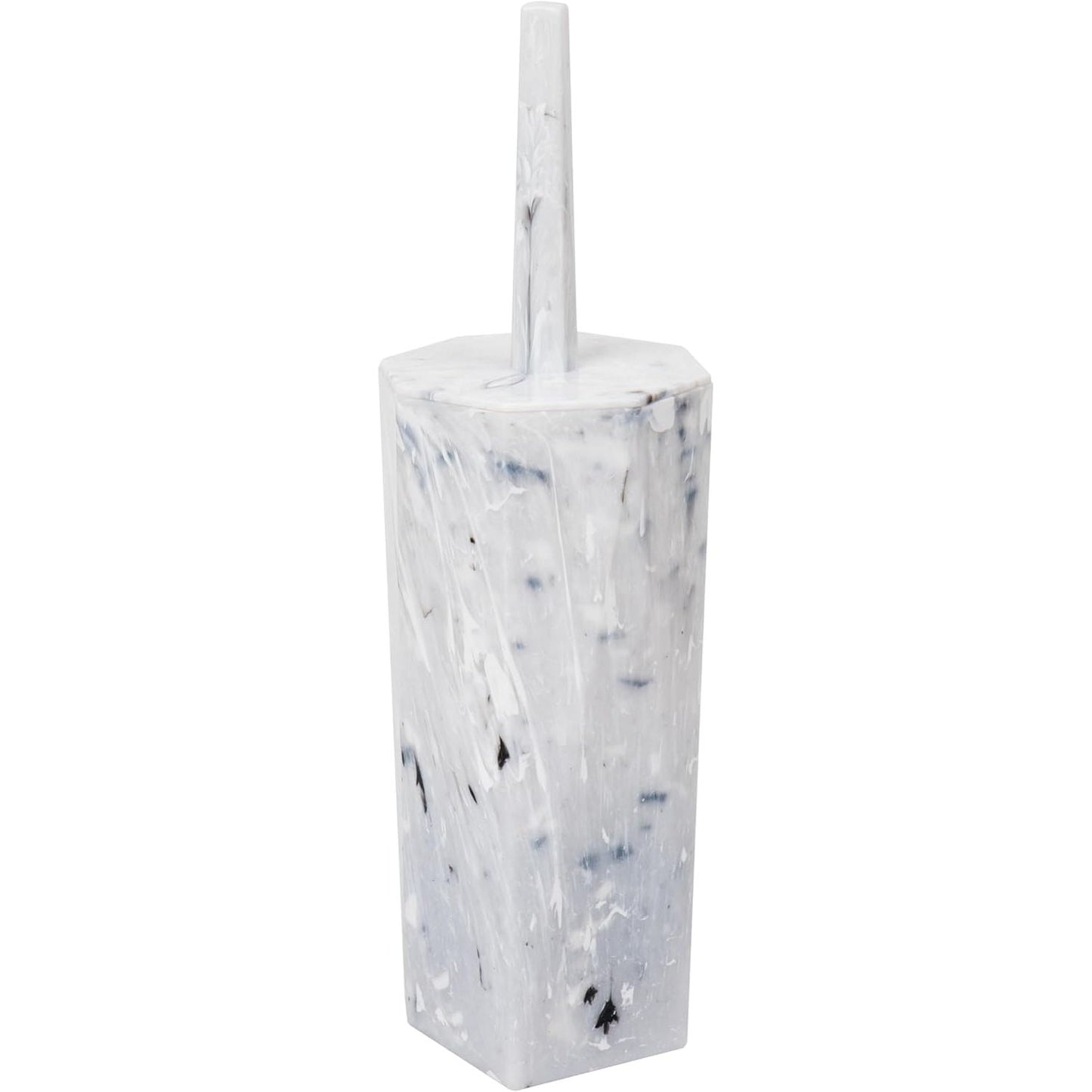 PLASTIC MARBLE TOILET BRUSH HOLDER C/P 12