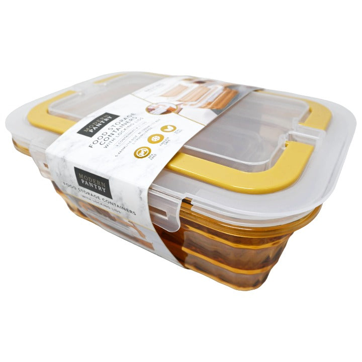 3pk Amb Rect Food Storage C/P 12