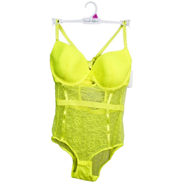 Ylw Plus Lace Bodysuit C/P 36 French Affair