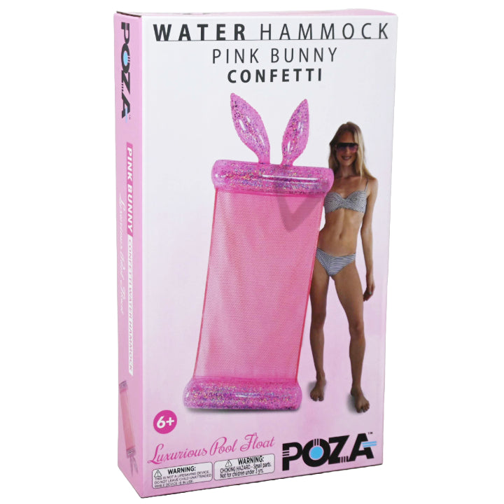 POZA - PINK BUNNY WATER HAMMOCK C/P 27