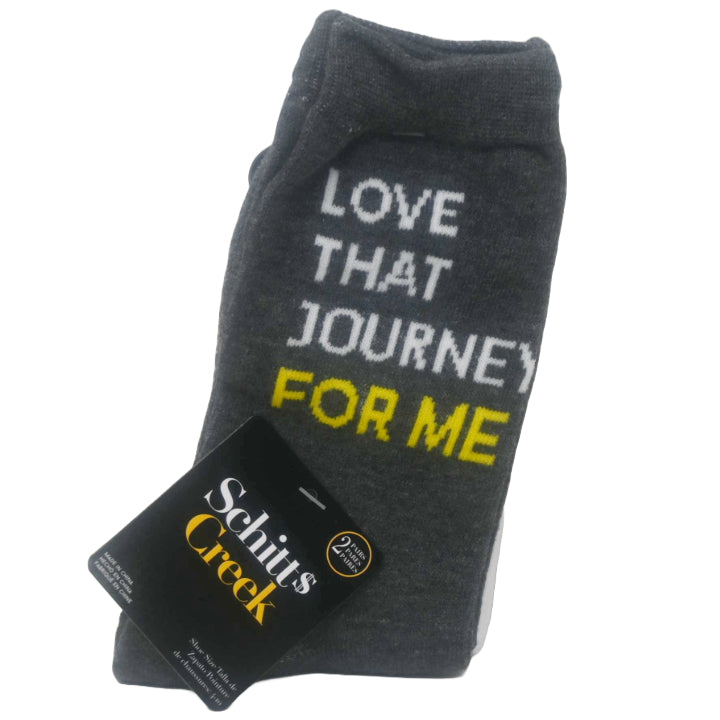 2pk WOMEN SCHITTS CREEK CLASSIC SOCKS SIZE 9-11 C/P 60
