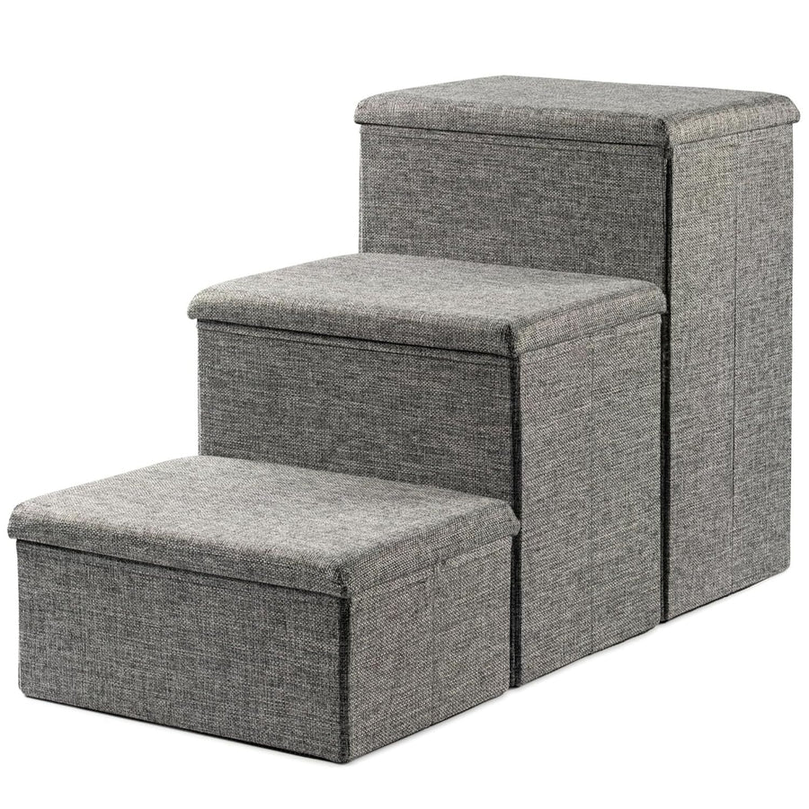 Pet Stairs Gray C/P 1