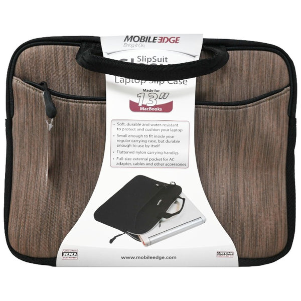 Wheat 13" Laptop Sleeve C/P 20 Mobile Edge
