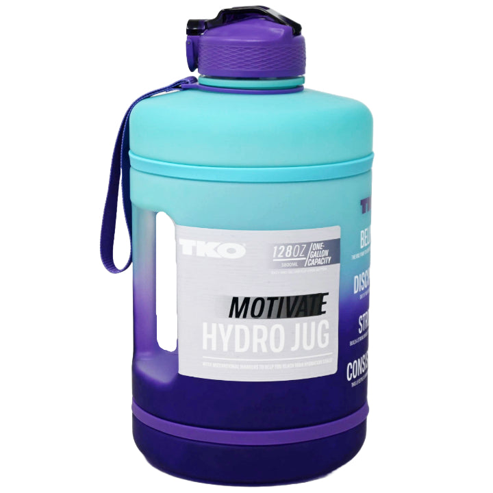 128oz MULTICOLOR TKO HYDRO JUG C/P 12