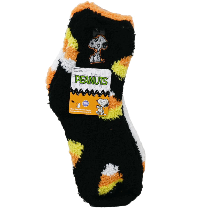 2pk WOMEN PEANUTS YUM! SOFTEE SLIPPERS SIZE 9-11 C/P 60