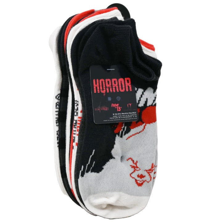 9pk HORROR NO PLACE TO HIDE NS SOCKS C/P 60