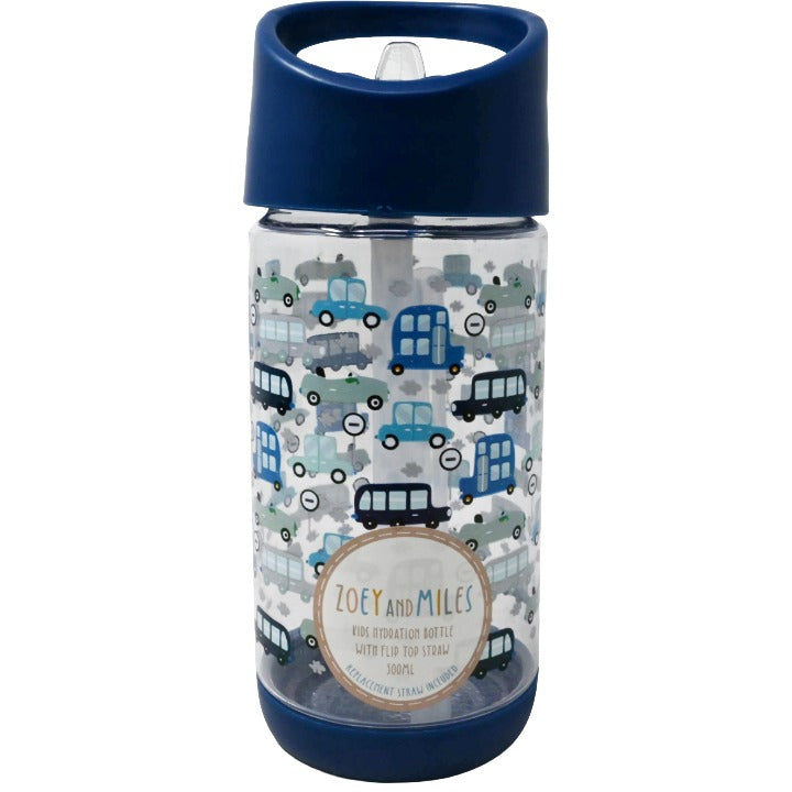 Kids Car Bus Bottle C/P 24 Zoey & Miles