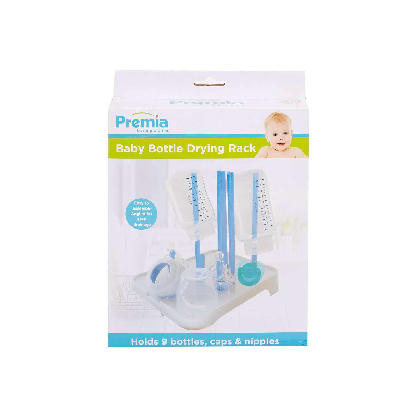 PREMIA BABYCARE BABY BOTTLE DRYING RACK C/P 12