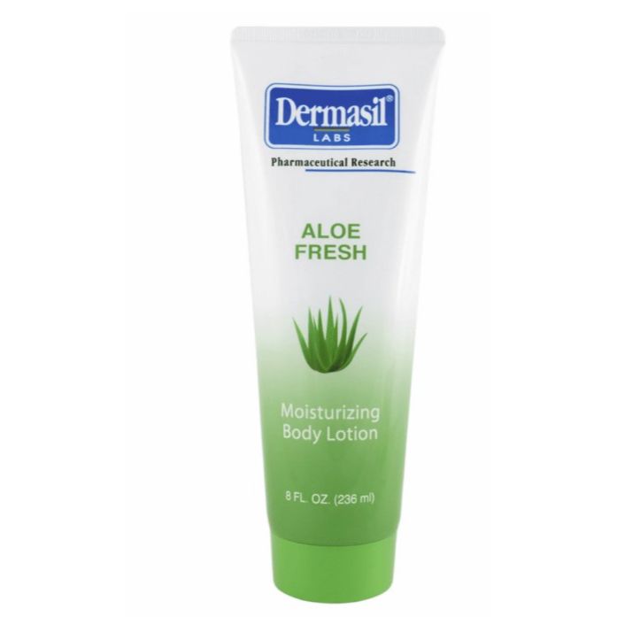 8oz Aloe Fresh Body Lotion Dermasil Moisturizing C/P 24