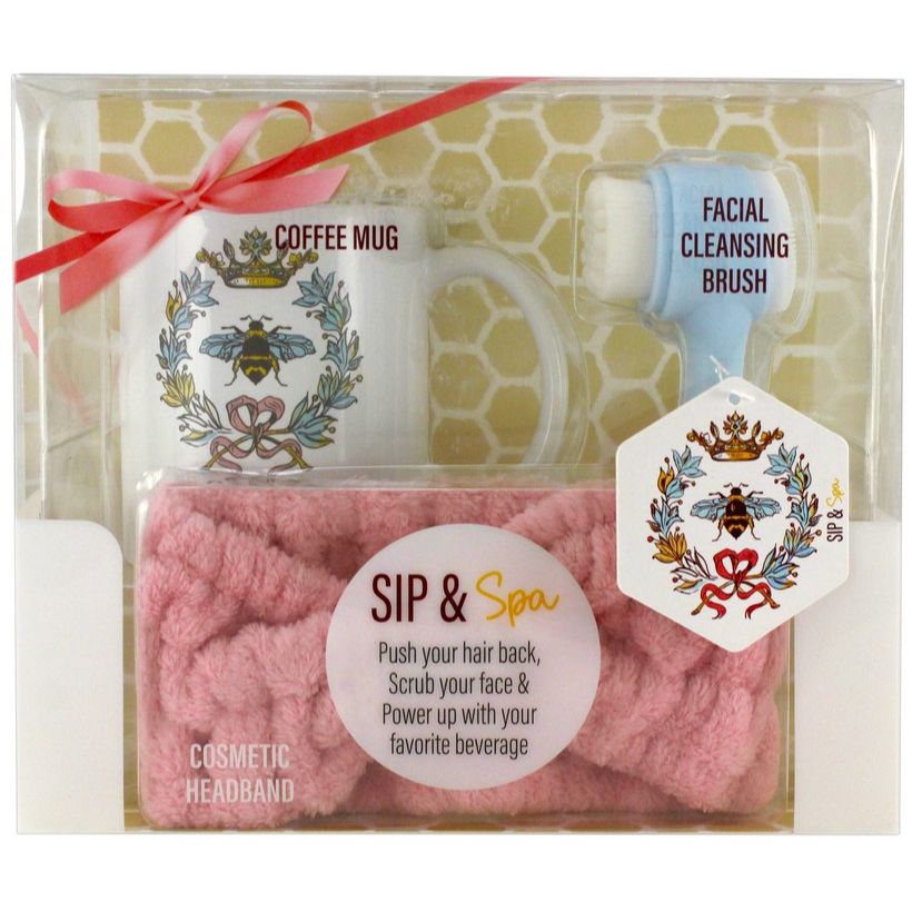 SIP & SPA FACIAL BRUSH GIFT SET C/P 24