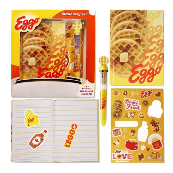 3pc Eggo Stationery Set C/P 24