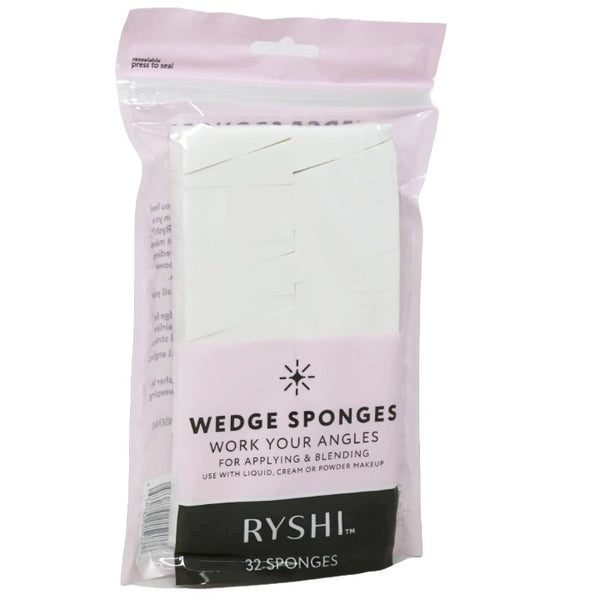 32pk Cosmetic Foam Wedges Sponges RYSHI C/P 96