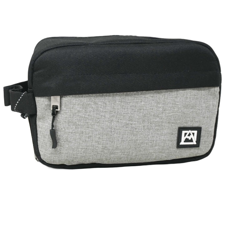 *OUTSIDE OF CA* LRG BLACK/GRAY MEN TOILETRY BAG AVALANCHE C/P 30